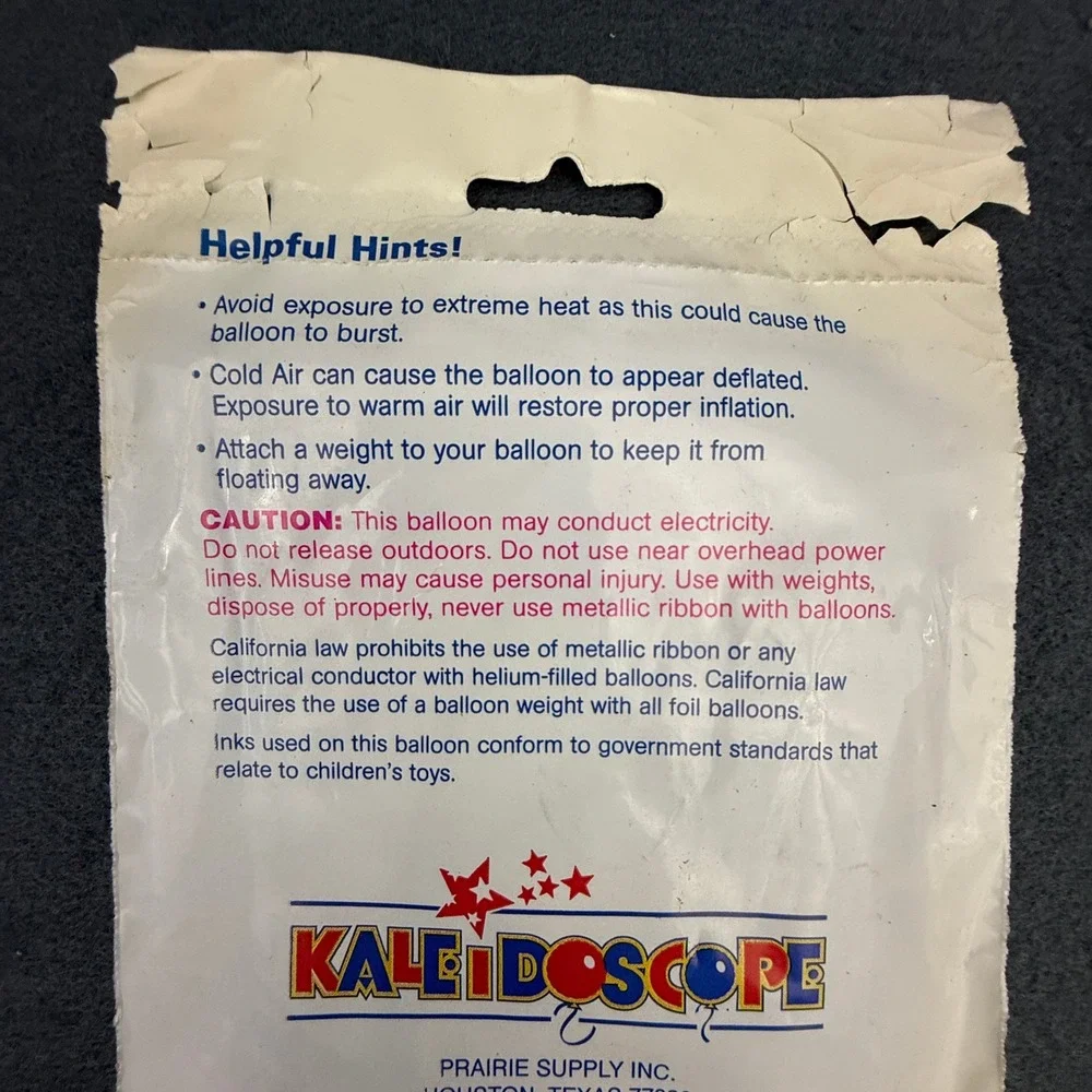 Kaleidoscope Foil Balloon Unisex 18